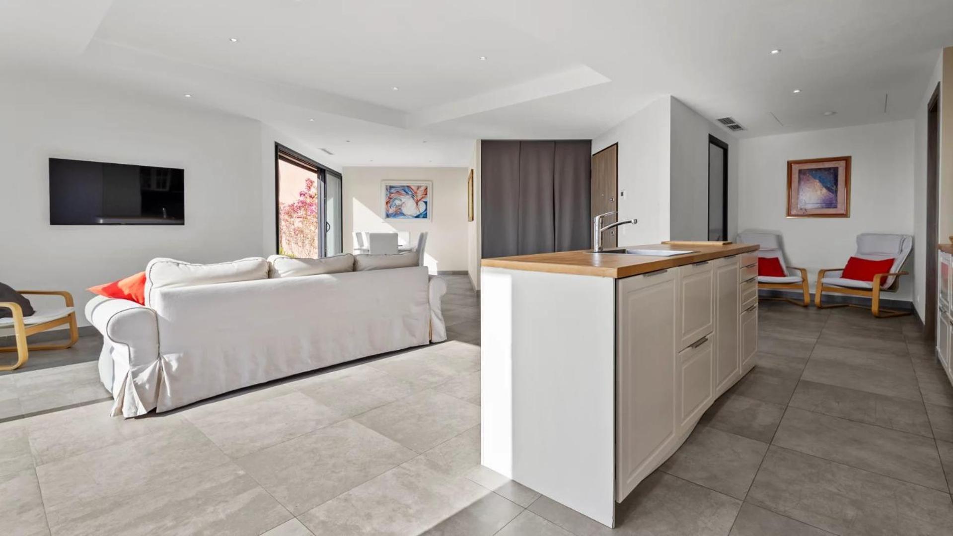 Apartment Residence Arc En Ciel B Theoule-sur-Mer Bagian luar foto